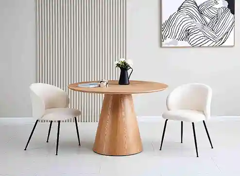 ash veneer dining table